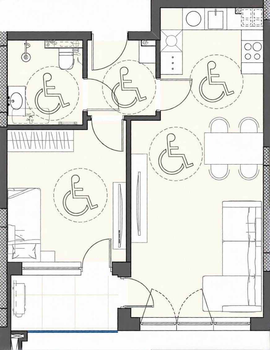 20% сега - 80% АКТ 16! Двустаен апартамент - кв. Тракия 2