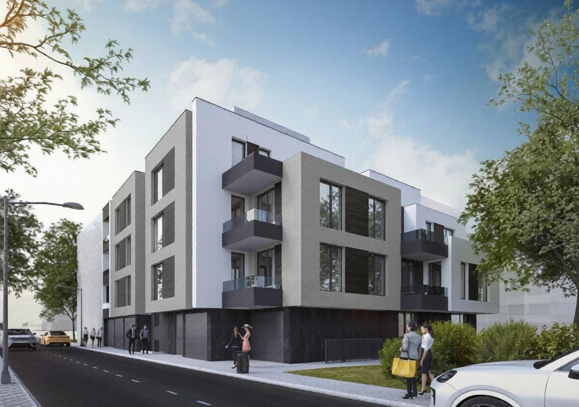 Тристаен апартамент Малка бутикова сграда