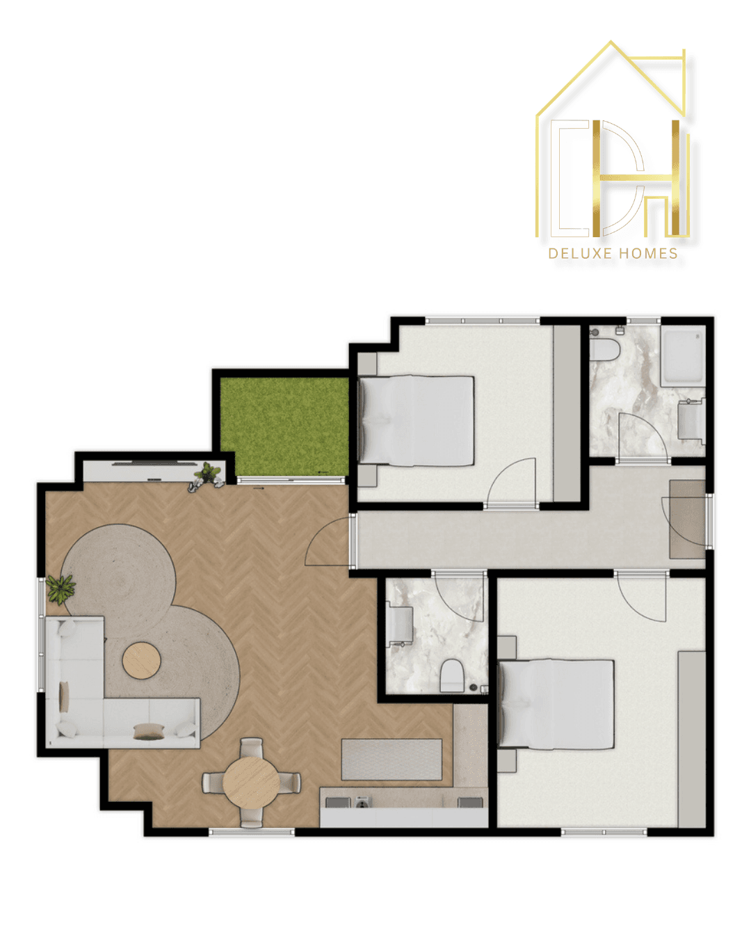 Тристаен апартамент - Беломорски АКТ14