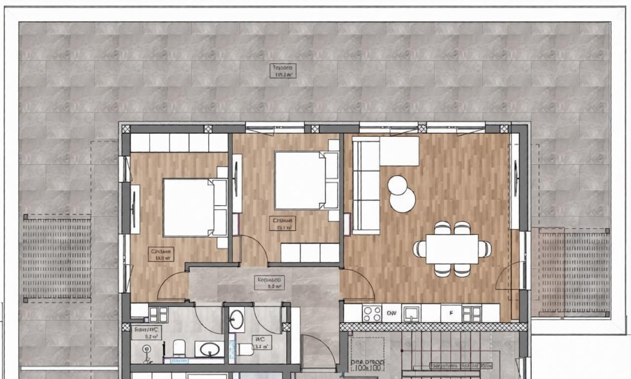 Тристаен апартамент НОВА СГРАДА с АКТ 14 кв. Кършияка