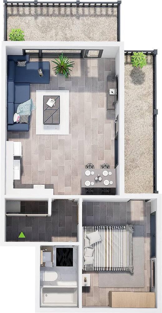 20% сега - 80% АКТ 16! Двустаен НОВА СГРАДА - Гребна база