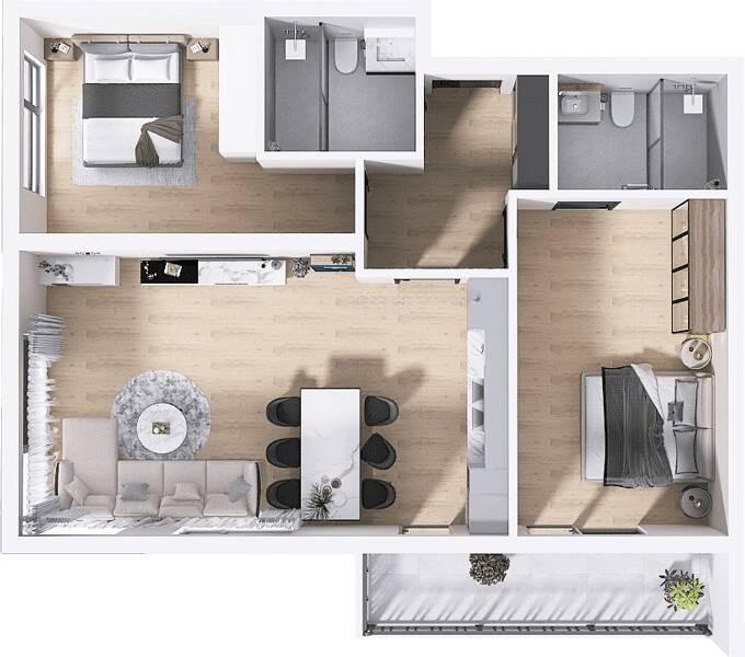 Тристаен апартамент НОВА СГРАДА - Христо Смирненски 2