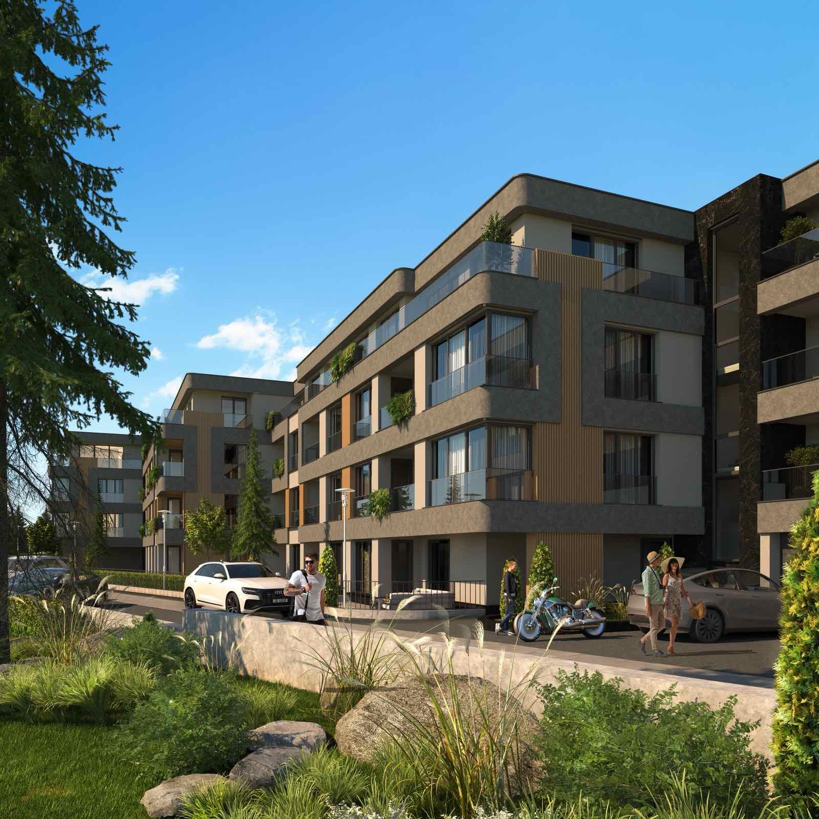 Двустаен апартамент с Градски удобства и спокойствие - Марково 2