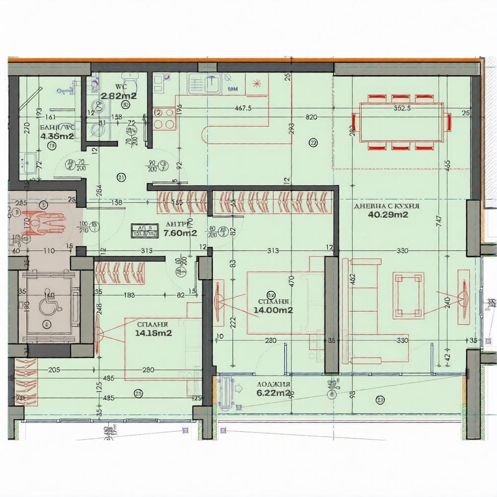 20% сега - 80% АКТ 16! Пред АКТ 15! Тристаен апартамент - Тракия
