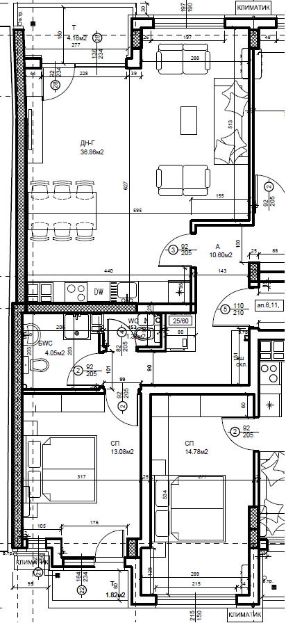 АКТ 16! Тристаен апартамент ”Малка бутикова сграда” - Център