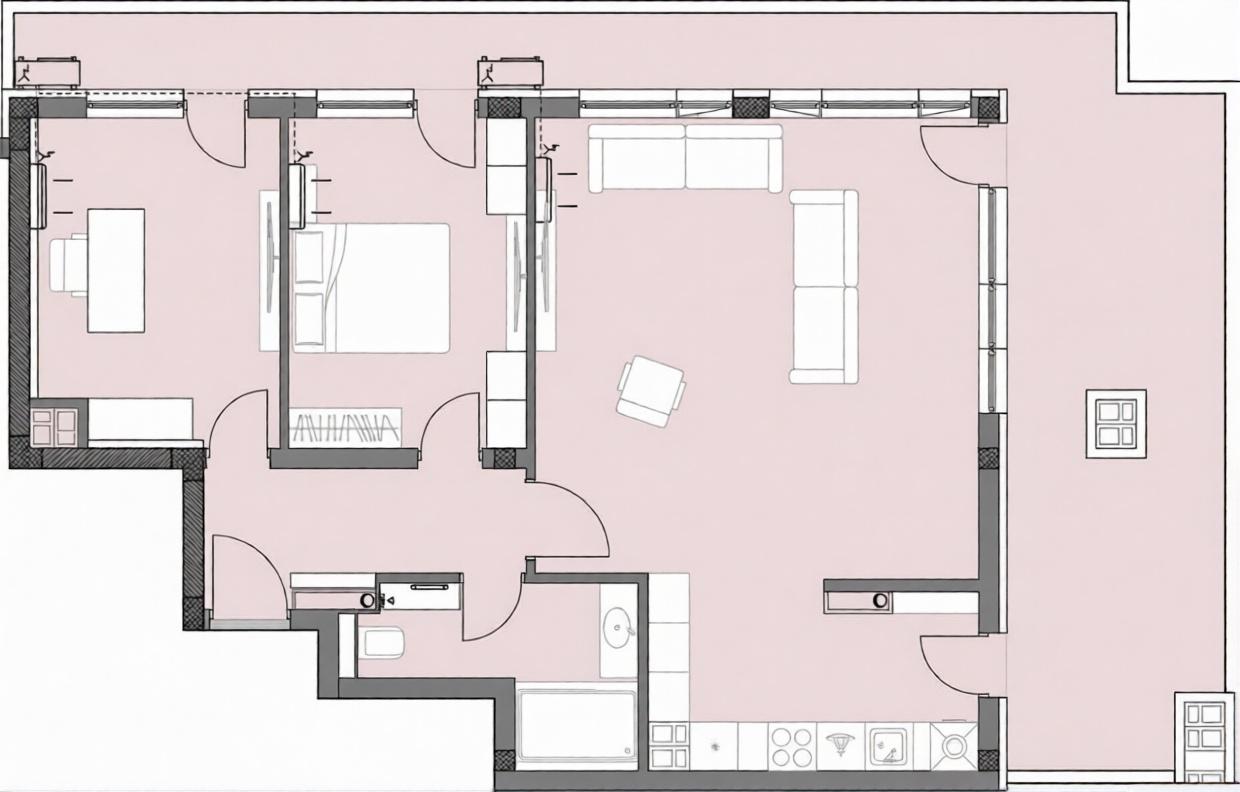 Пред АКТ 16! Тристаен апартамент - ГРЕБНА БАЗА 2