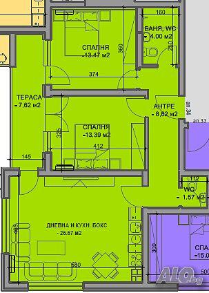 ристаен апартамент Новострояща се сграда / Южен