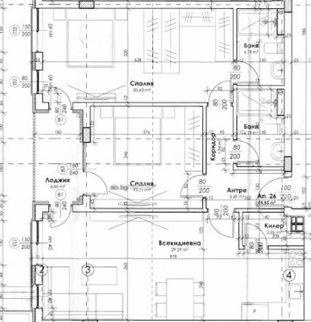 ЕКСКЛУЗИВНА ОФЕРТА! Тристаен апартамент - кв. Христо Смирненски 2