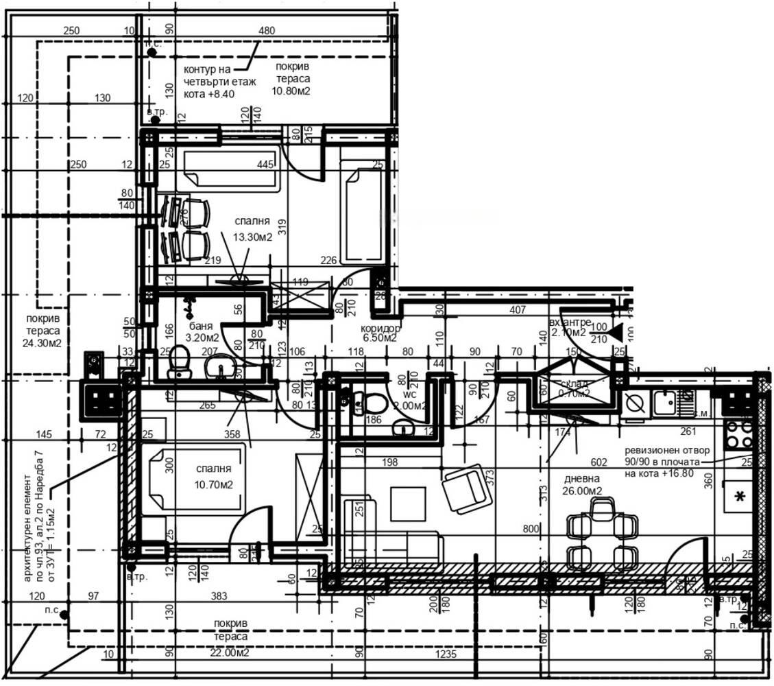 Без комисиона! НОВА СГРАДА! Тристаен ап. Христо Смирненски 2