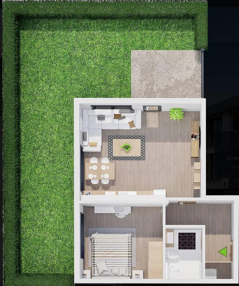 20% сега - 80% АКТ 16! Двустаен с веранда НОВА СГРАДА - Гребна база 2