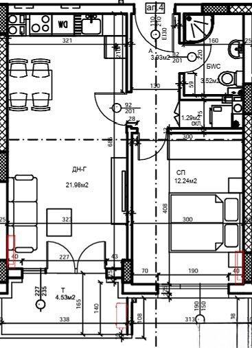 Двустаен ЮЖЕН апартамент Новостроящ се КОМПЛЕКС 2