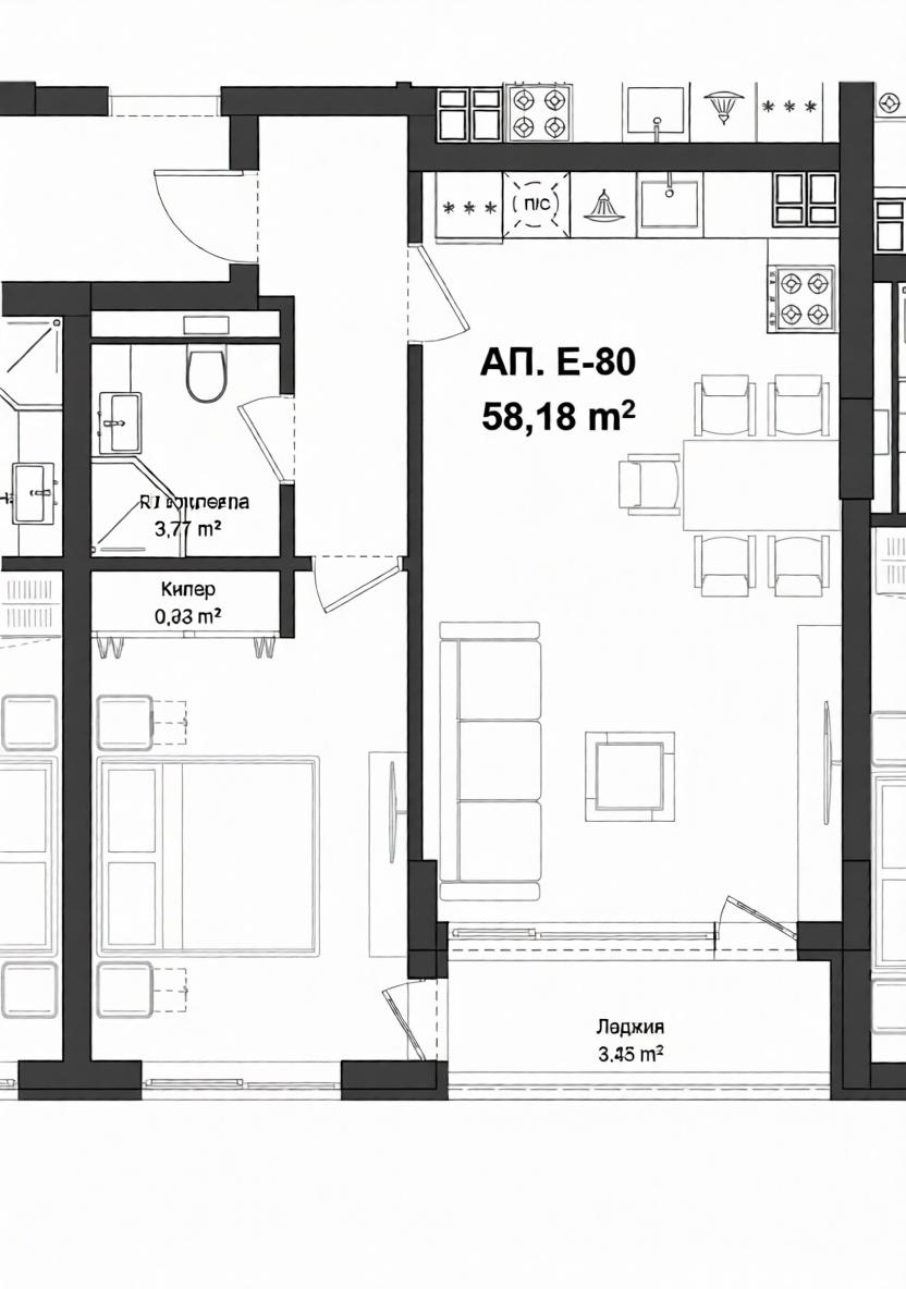 Двустаен ЮЖЕН апартамент кв. Гагарин